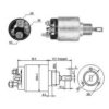 MEAT & DORIA 46064 Solenoid Switch, starter